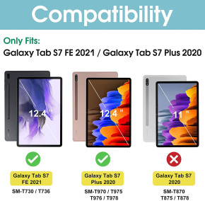 Скрийн протектор от закалено стъкло за Samsung Galaxy Tab S7 FE T736 12.4 